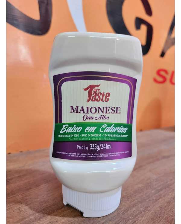 Maionese Com Alho 335g – Mrs Taste