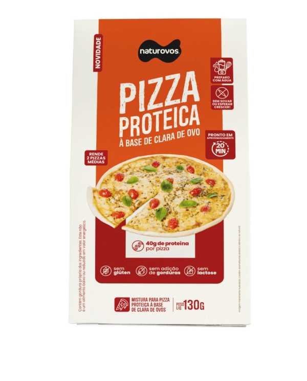 Pizza Proteica 130g - Naturovos