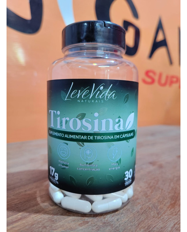 Tirosina 500 mg – Leve Vida