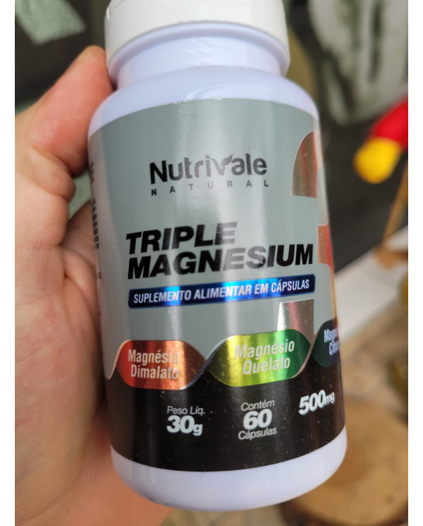 Triple Magnesium 60cápsulas - Nutrivale