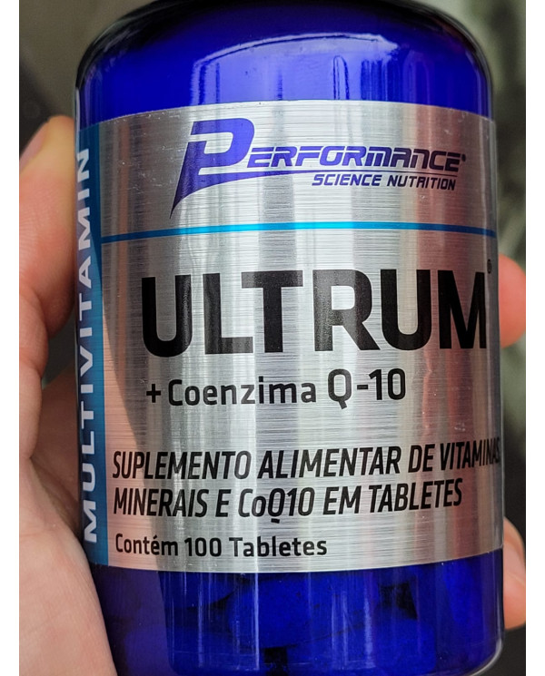 Ultrum + Coenzima Q-10 100 tabletes - Performance Science Nutrition