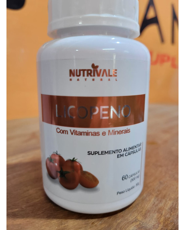 Licopeno 60 cápsulas - Nutrivale