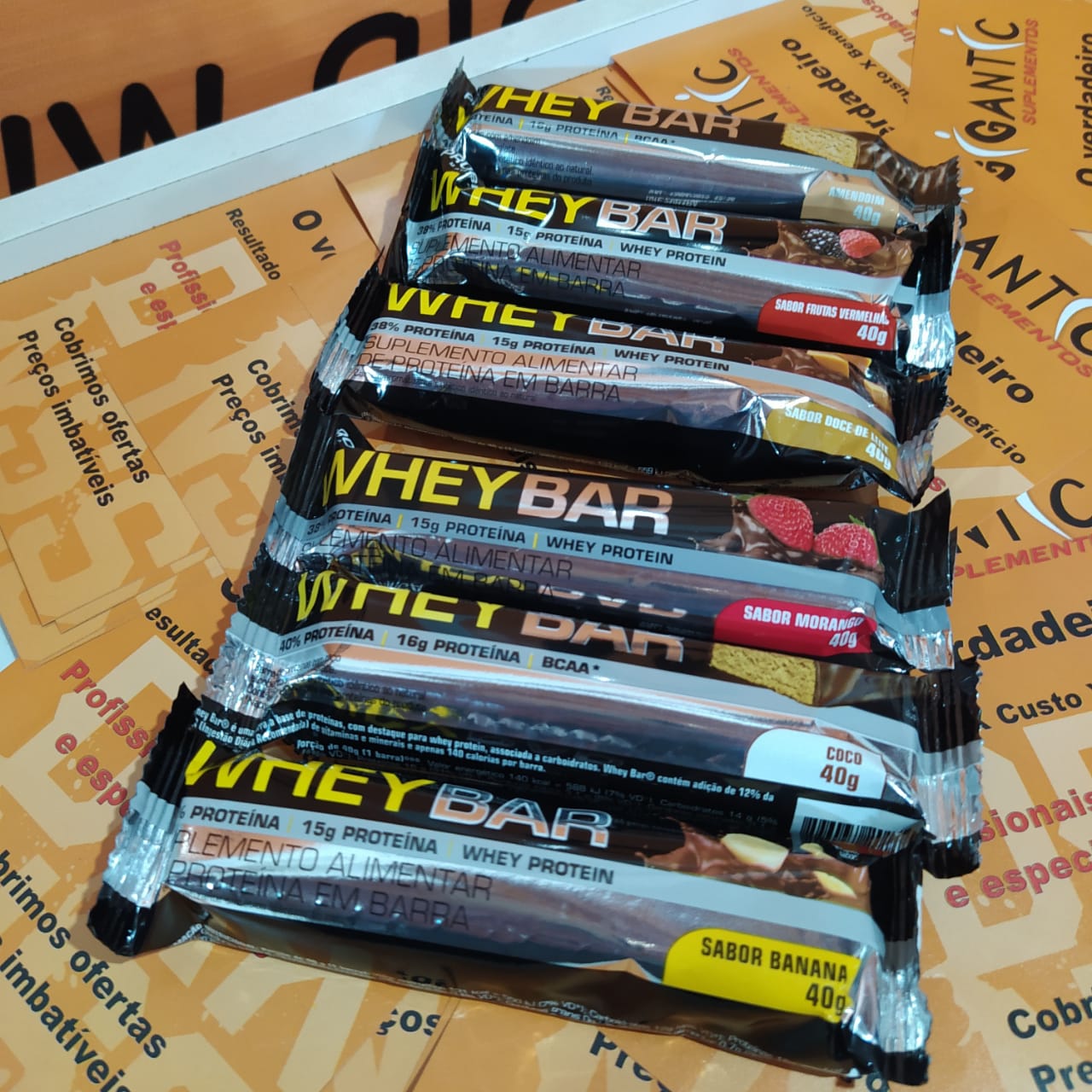 Whey Bar 40g Unidade Probiotica 8686